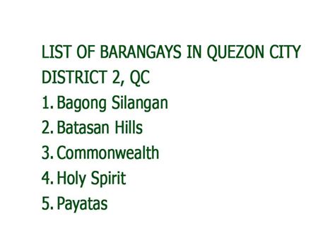 bagong silangan district|List of barangays in Quezon City .